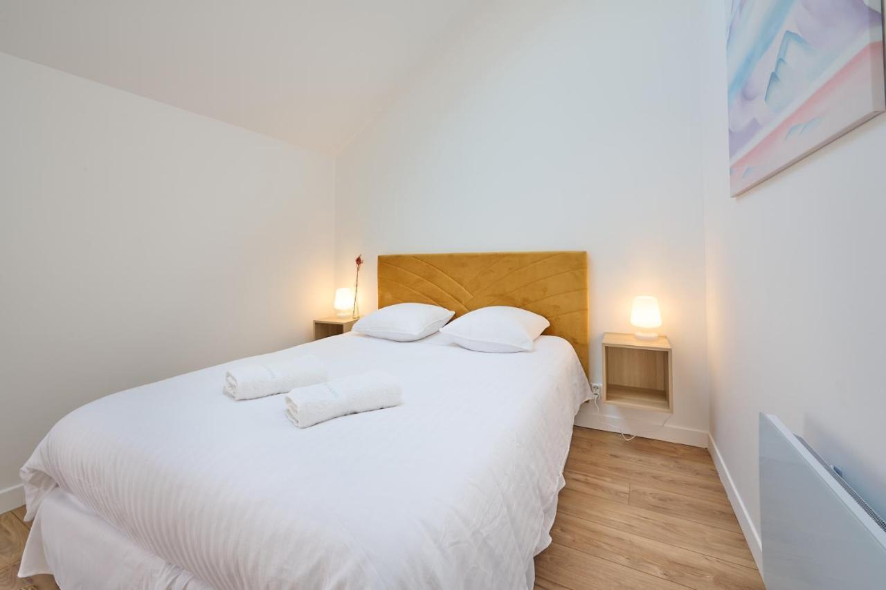 شقة Duplex Standing 7Min➤Fontainebleau-Insead⎮45Min➤Paris Veneux-les-Sablons المظهر الخارجي الصورة