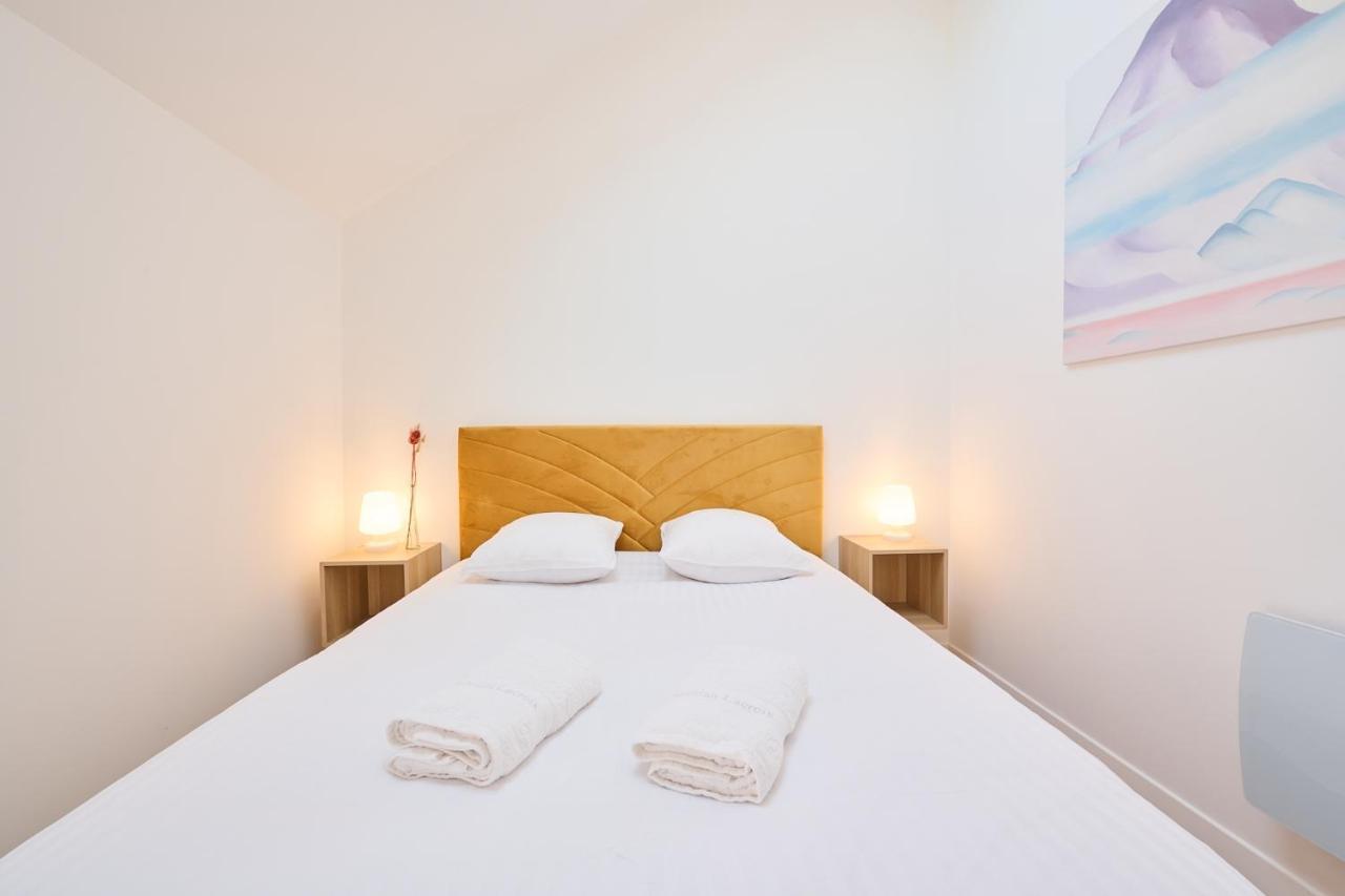 شقة Duplex Standing 7Min➤Fontainebleau-Insead⎮45Min➤Paris Veneux-les-Sablons المظهر الخارجي الصورة